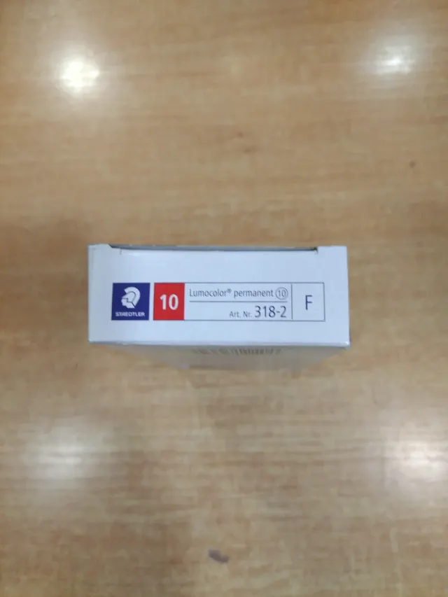 Caja Staedtler Lumocolor 318 Rojo