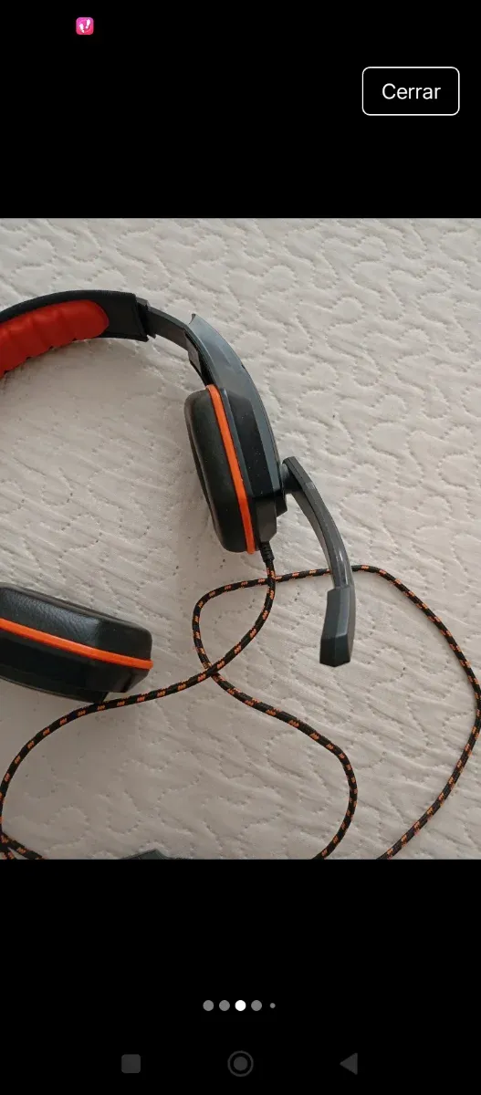 Fones de Ouvido Gamer Blackfire Laranja e Preto BFX-10