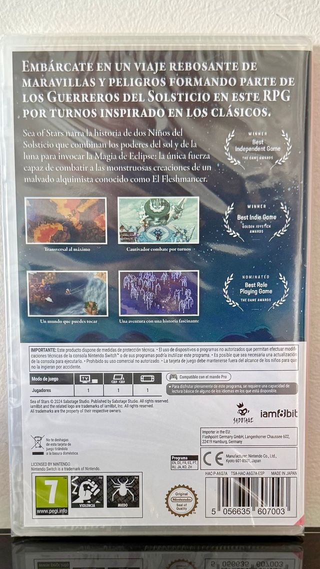 Sea of Stars – Precintado – Nintendo Switch