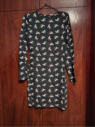 Vestido estampado mujer Compañía Fantástica Talla