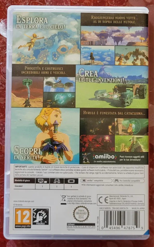 The Legend of Zelda: Tears of the Kingdom Switch