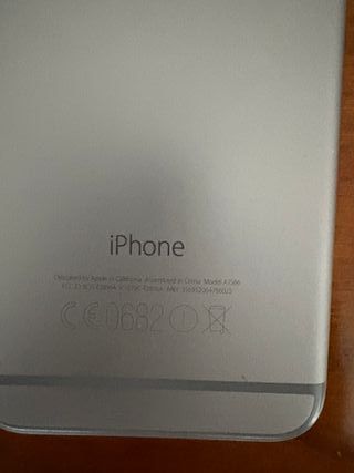 iPhone 6 128 GB Plata