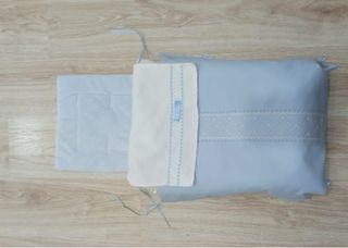 Saco capazo invierno Rosy Fuentes azul