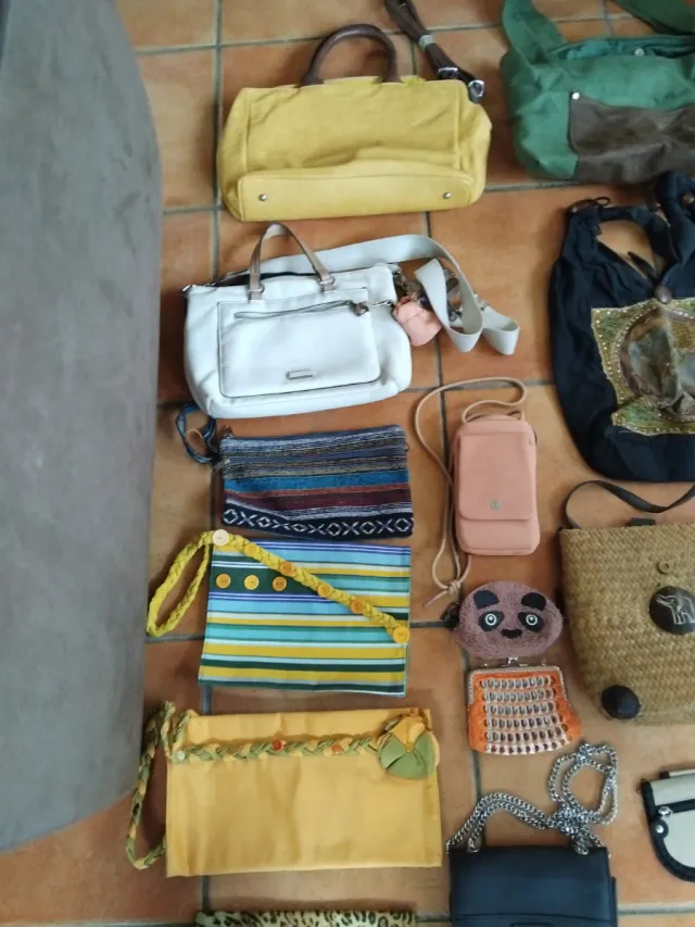 Lote de bolsos y monederos