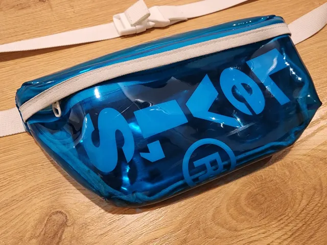 Riñonera Levi's Azul Semitransparente