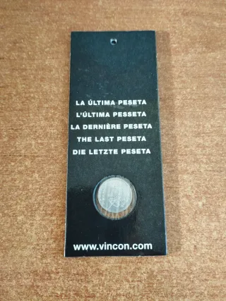 La Última Peseta - Moneda Conmemorativa Vinçon