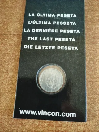 La Última Peseta - Moneda Conmemorativa Vinçon
