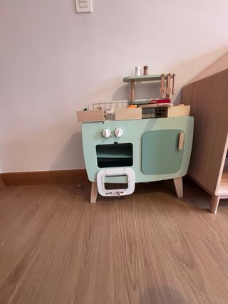 Cocina de madera infantil