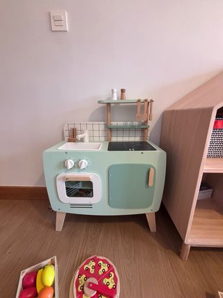 Cocina de madera infantil