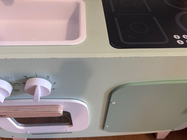 Cocina de madera infantil