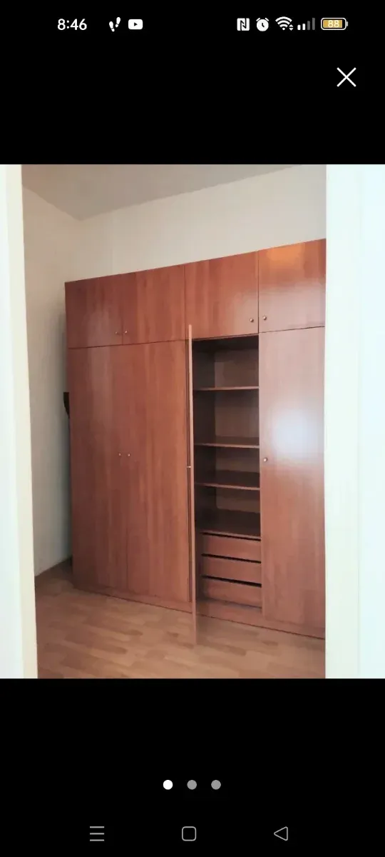 Armario ropero grande de madera