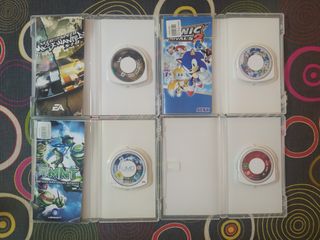 Lote 7 Juegos PSP: FIFA, TMNT, Sonic, NBA 2K13