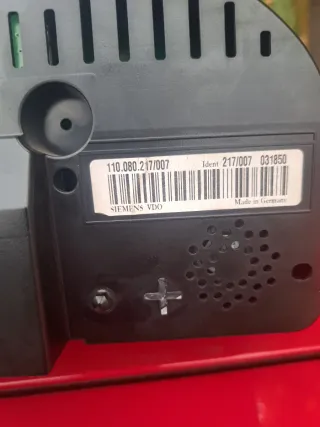 Cuadro de instrumentos touran