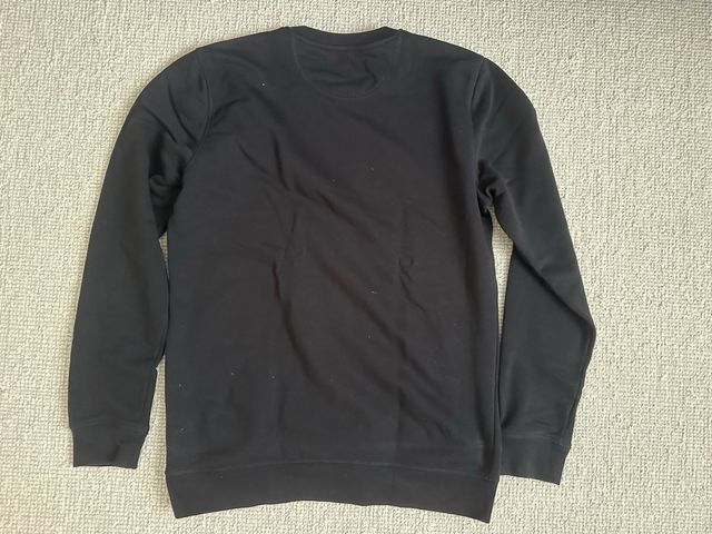 Sudadera Piel Salada L Negra