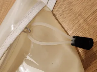 Riñonera Levi's Blanca semitransparente