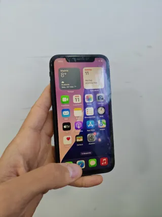 iPhone XR 128GB Negro no face id batería 100%