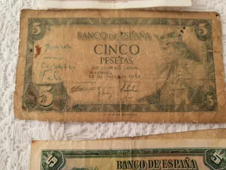 Billetes Pesetas Precio convenir