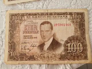 Billetes Pesetas Precio convenir