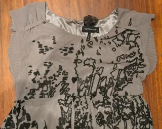 Vestido premamá corto estampado