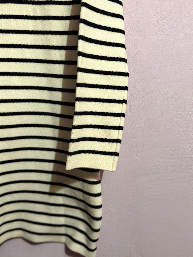 Vestido de punto Mango rayas