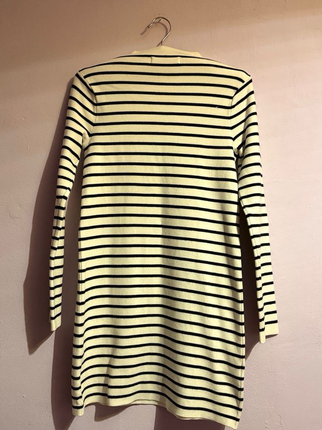 Vestido de punto Mango rayas