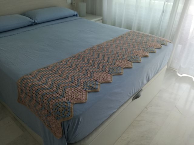 Pie de Cama crochet nuevo