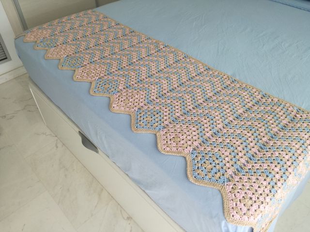 Pie de Cama crochet nuevo