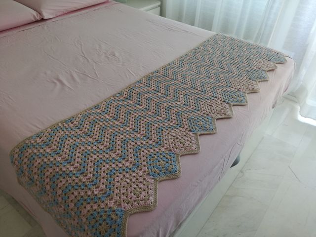 Pie de Cama crochet nuevo