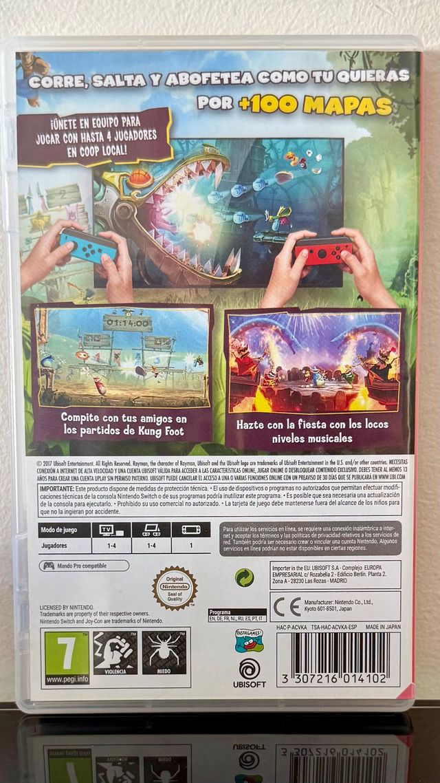 Rayman Legends Definitive Edition Nintendo Switch