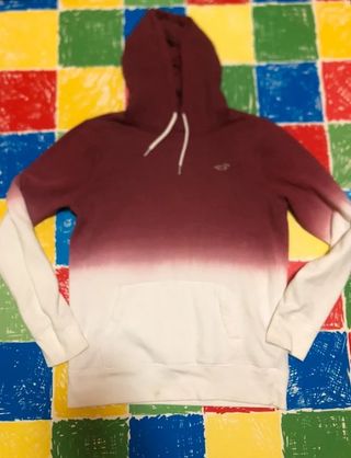Sudadera Hollister Talla M Degradada