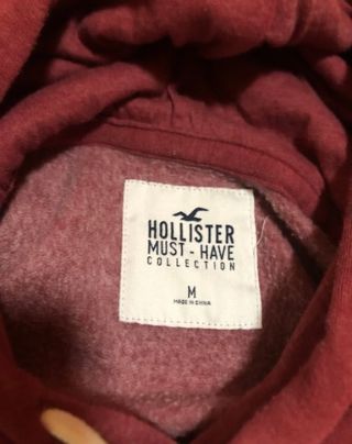 Sudadera Hollister Talla M Degradada