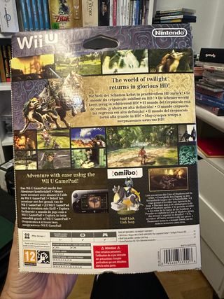 Zelda Twilight Princess HD per Wii U + Amiibo