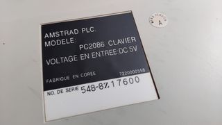 Teclado Amstrad PC2086