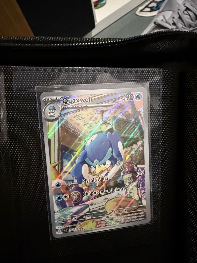 Carta Pokémon Quaxwell pal 207 Español