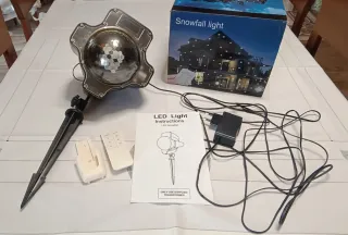 Luci Neve Effetto Cascata Interno/Esterno