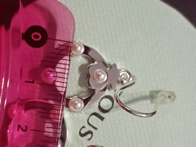 Pendientes Superpower Plata Perlas