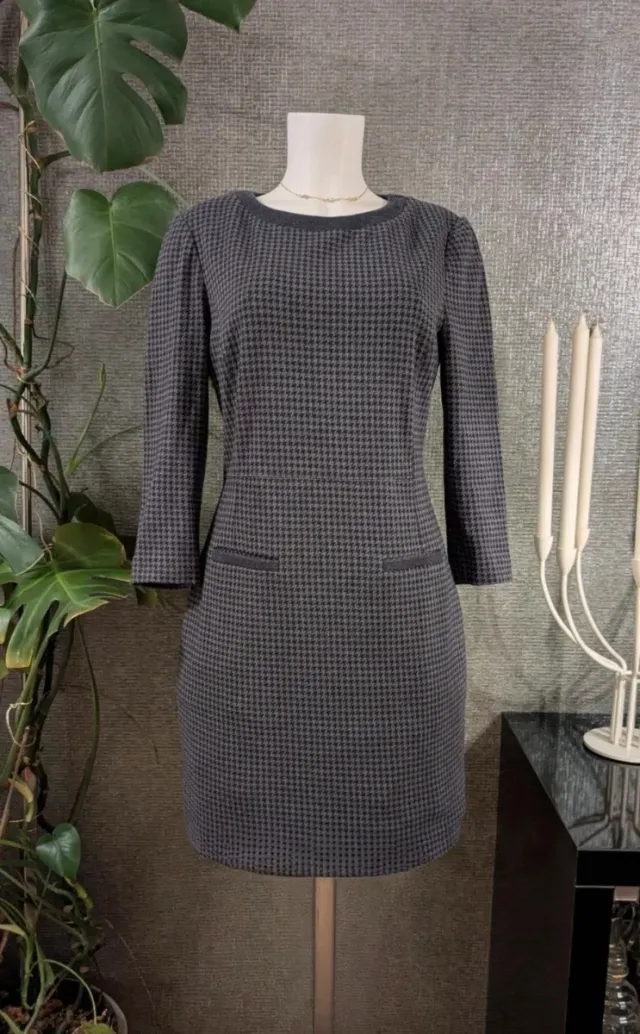 Vestido Peserico pata de gallo