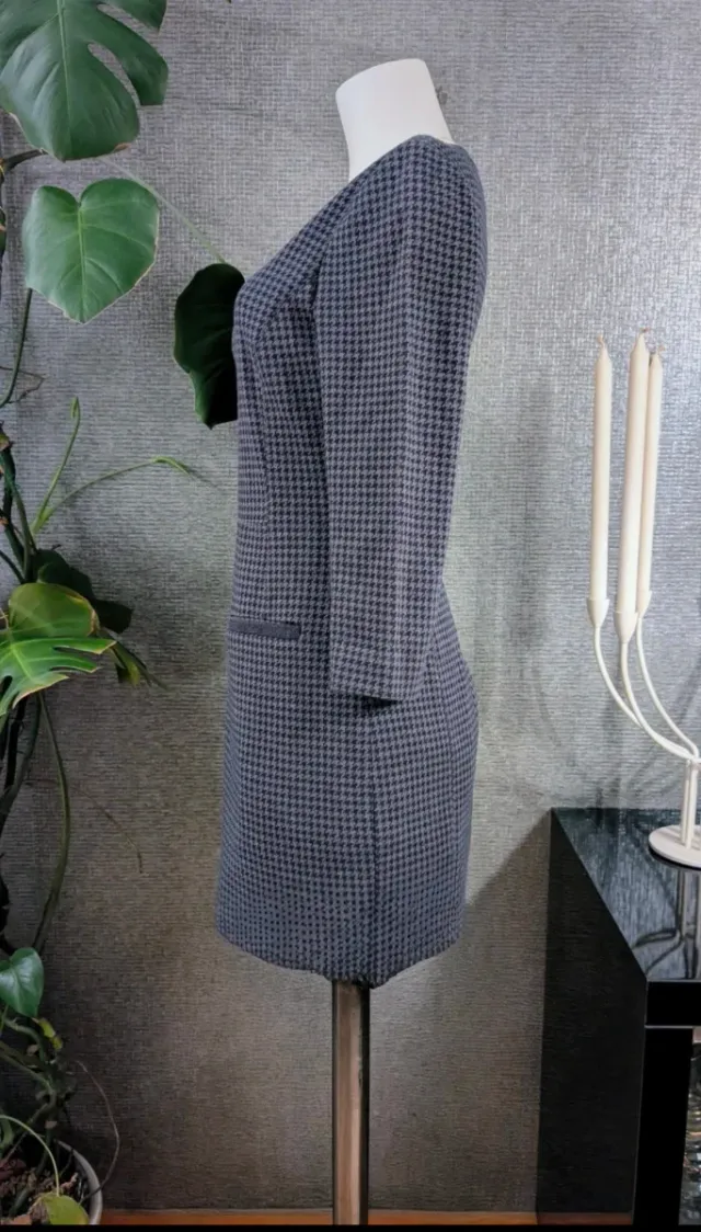 Vestido Peserico pata de gallo