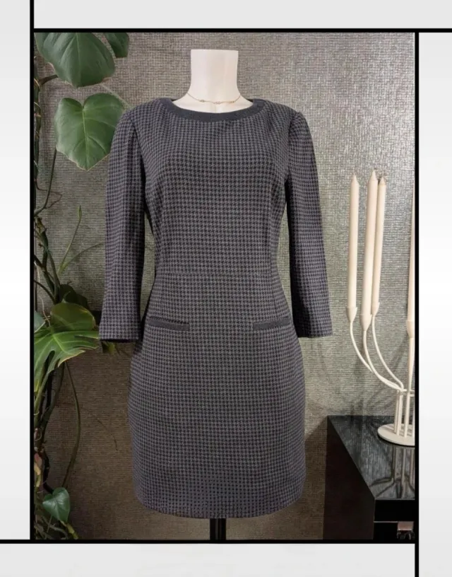 Vestido Peserico pata de gallo