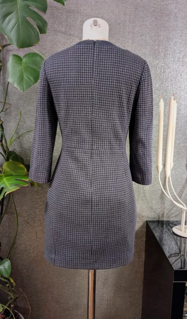 Vestido Peserico pata de gallo