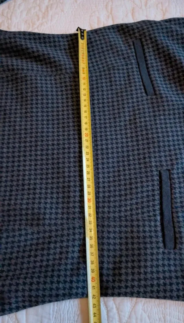 Vestido Peserico pata de gallo