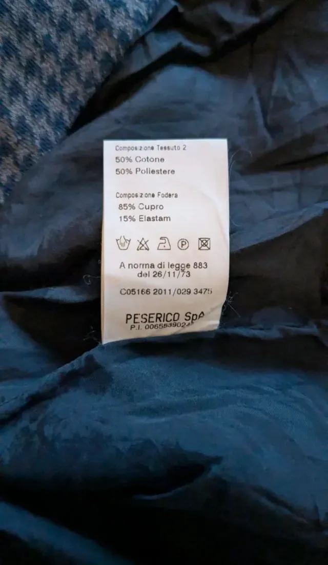 Vestido Peserico pata de gallo