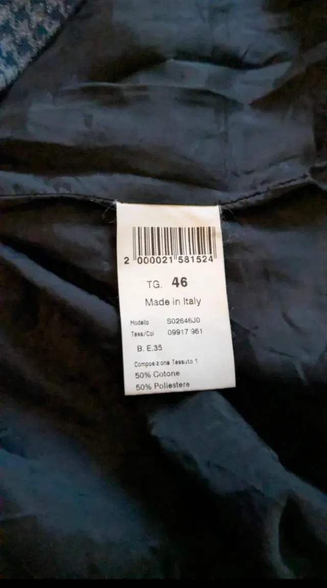 Vestido Peserico pata de gallo