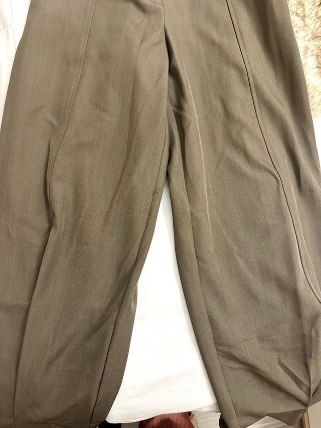 Pantalón Zara balloon pinzas S