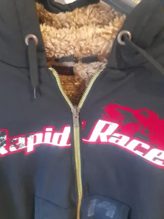 Giubbotto Uomo Zara Nero/Rosso Tg. XXL