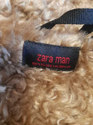 Giubbotto Uomo Zara Nero/Rosso Tg. XXL