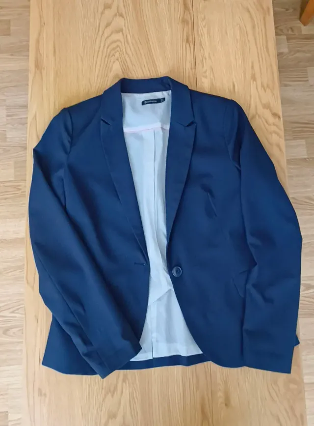 Americana azul Stradivarius