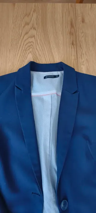 Americana azul Stradivarius