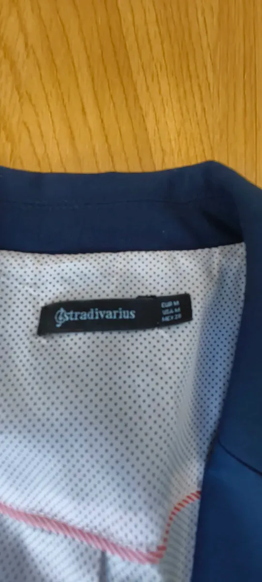 Americana azul Stradivarius