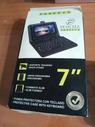 Funda para tablet con teclado
